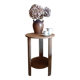 Round side table