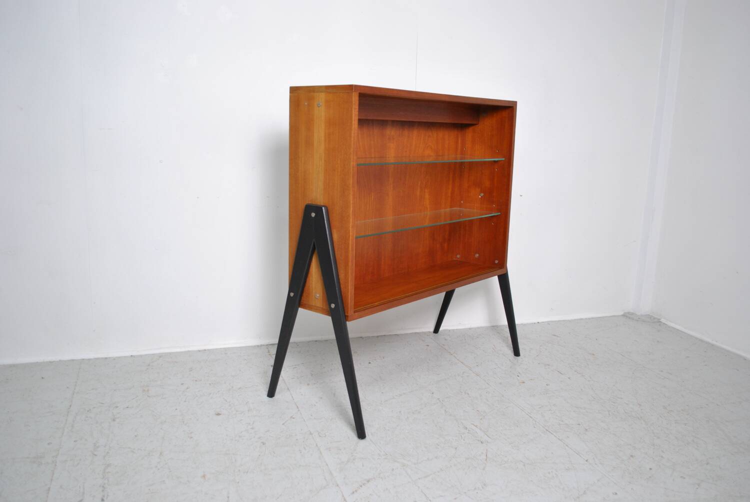 Meuble pieds compas 1970