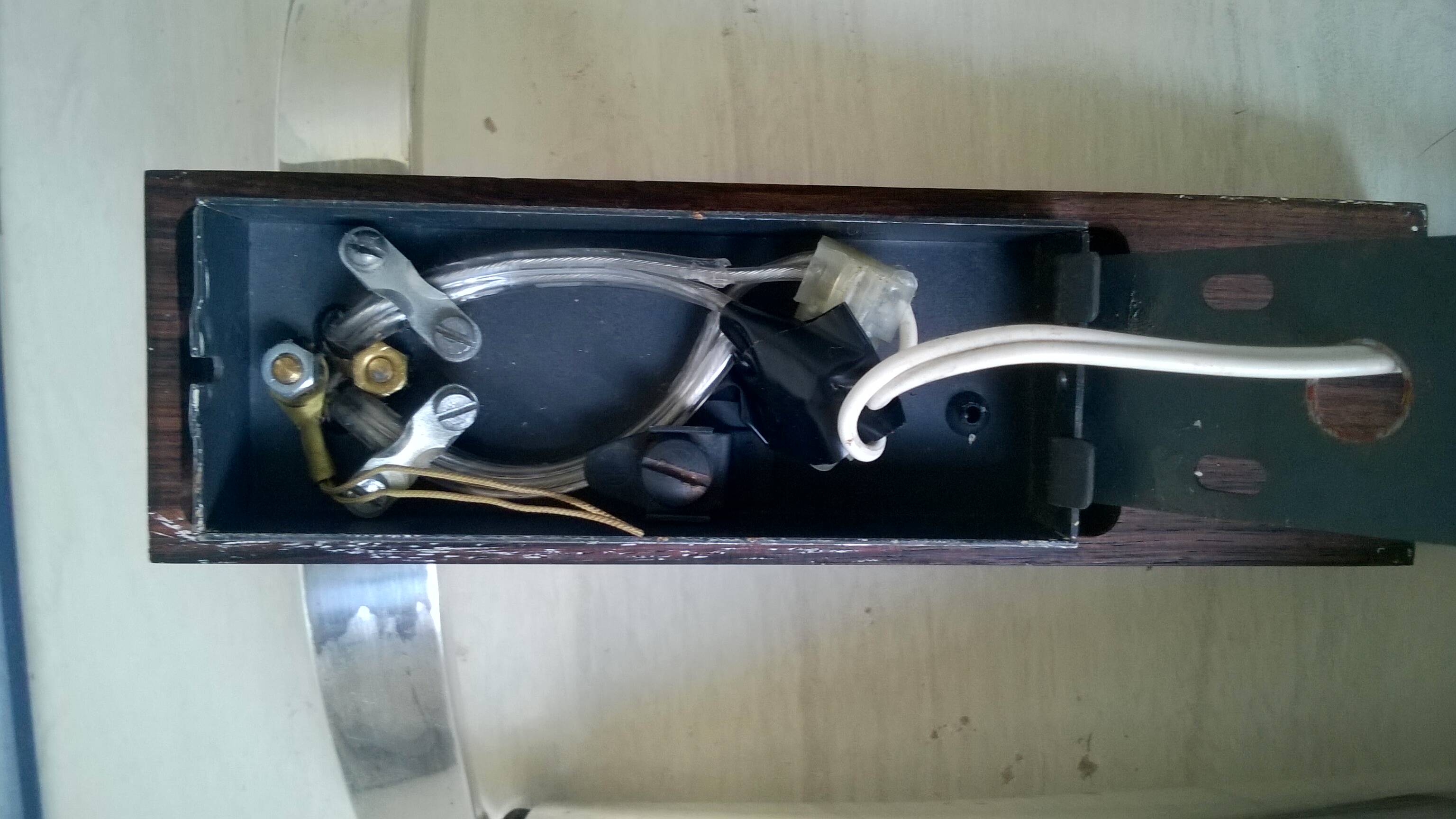 Vintage kaiser leuchten wall light c.1960