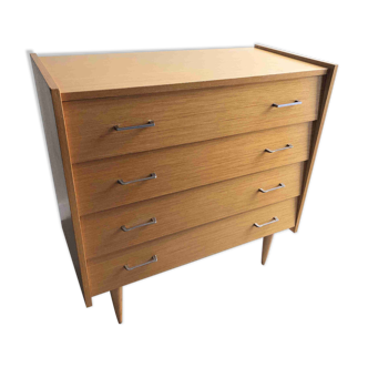 Commode vintage pieds fuseaux