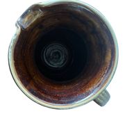 Large glazed stoneware pitcher XXL — Wabi-Sabi Spirit 1960-1