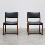 Pair of side chairs by Alfred Hendrickx for Belform, 1960s