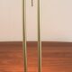 Lampe de bureau en laiton style Bauhaus, 45cm 1970