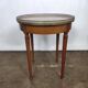 Table bouillotte style Louis XVI marbre