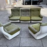 Ensemble Airborne Fauteuils Orchidée Michel Cadestin