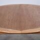 Round Oak Dining Table attributed to Svend Aage Madsen for K. Knudsen, Denmark, 1960s