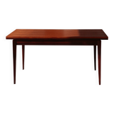 Vintage teak and afromosia dining table – extendable Scandinavian design