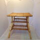 Vintage table rattan
