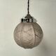 Art Deco glass pendant light