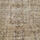 Tapis Oushak beige décor rustique, 6x10, surteint sable, pour salon, MOON.145