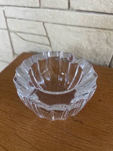 Crystal ashtray from france