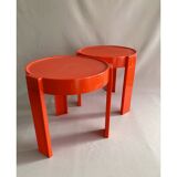 Bedside tables distributed by Prisunic 1970