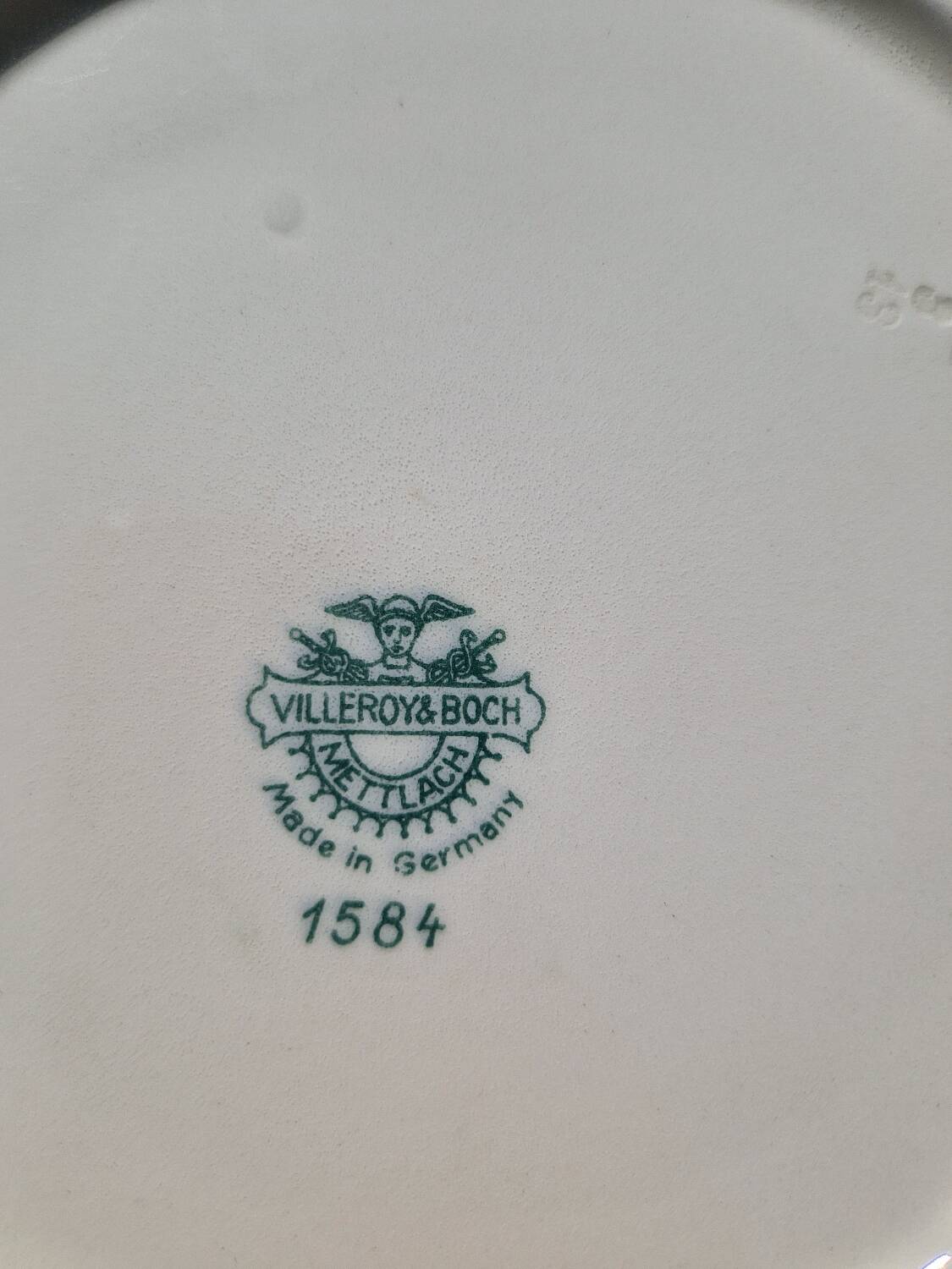 9 villeroy et boch porcelain dinner plates model 1584 25 cm