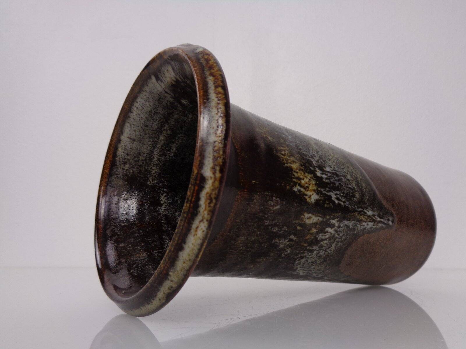 Danish Studio Ceramic Vase, 1960s