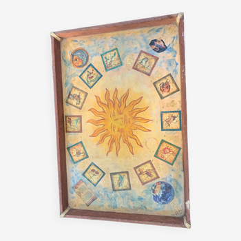 Old clairvoyance/astrology tray early 20th