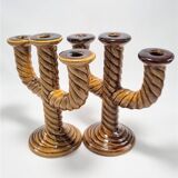 Pair of vintage candlesticks