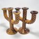 Pair of vintage candlesticks
