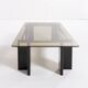 Architectural Italian design coffee table from 1970’s
