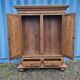 Oak wardrobe - wardrobe