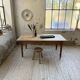 Walnut bistro farmhouse table 180cm