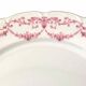 12 assiettes plates en porcelaine