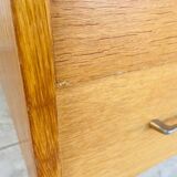 Vintage 4-drawer chest of drawers by Capelle, circa 1960s