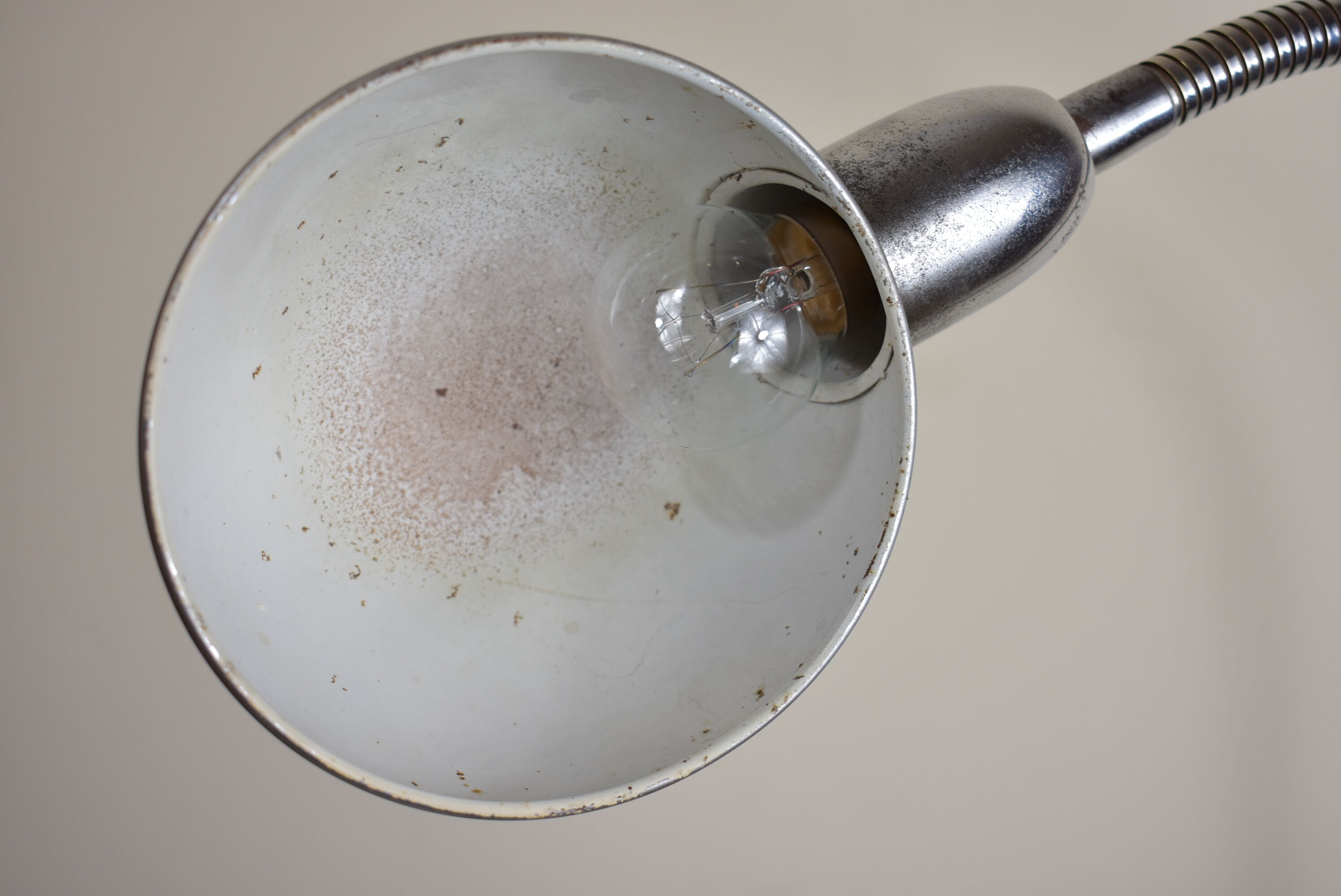 Old office lamp circa 60 mtetal