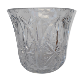 Vase en cristal de Saint Louis.