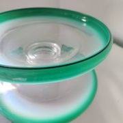 Coupe en verre par wmf ikora, vers 1930.