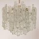 Murano glass ice chandelier by Kalmar, Austria, 1960s