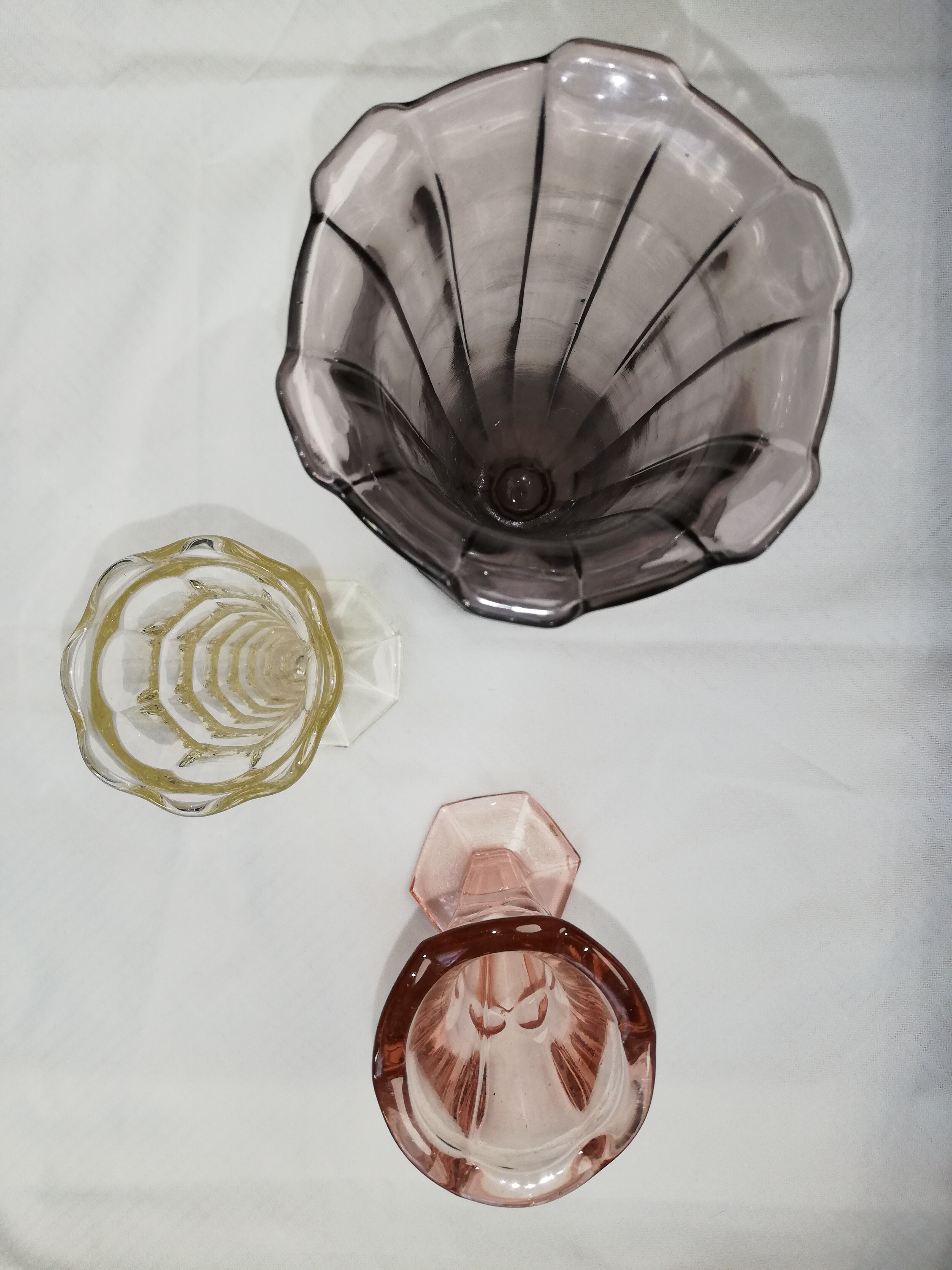 Trio de vases années 50