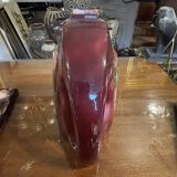 Ceramic pitcher, freemasonry, rene boschmans for coceram, ca 1950