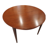 Scandinavian extendable table vintage teak 1960s