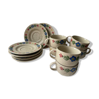 Polish porcelain coffee service