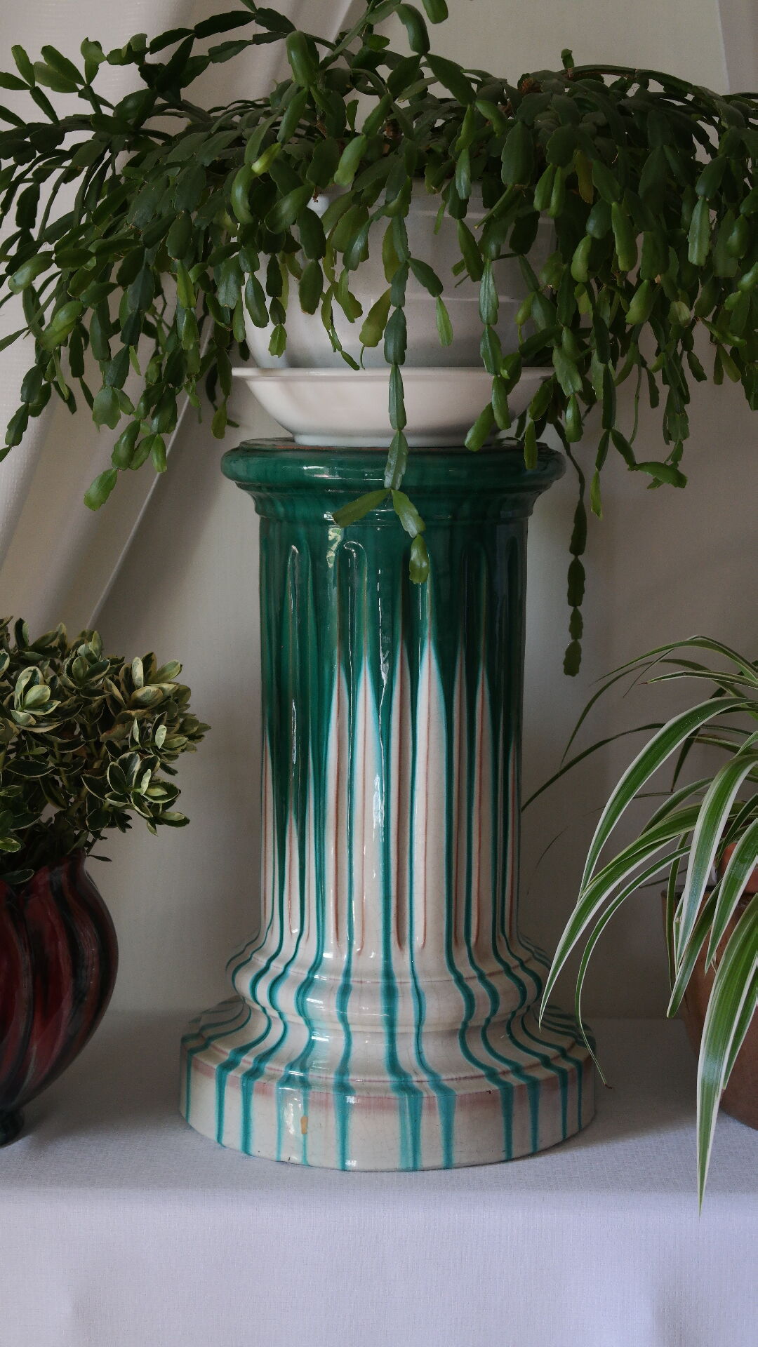 Colonne art nouveau style MASSIER