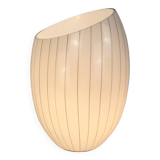 Large Murano glass table lamp with lined pattern 1950-60