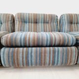 Trois fauteuils vintage, modèle Amanta design Mario Bellini pour C & B.