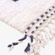 Black and White Rug from Morocco - 268 x 175 cm