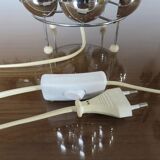 "Half spheres" lamp in chrome polycarbonate 70s