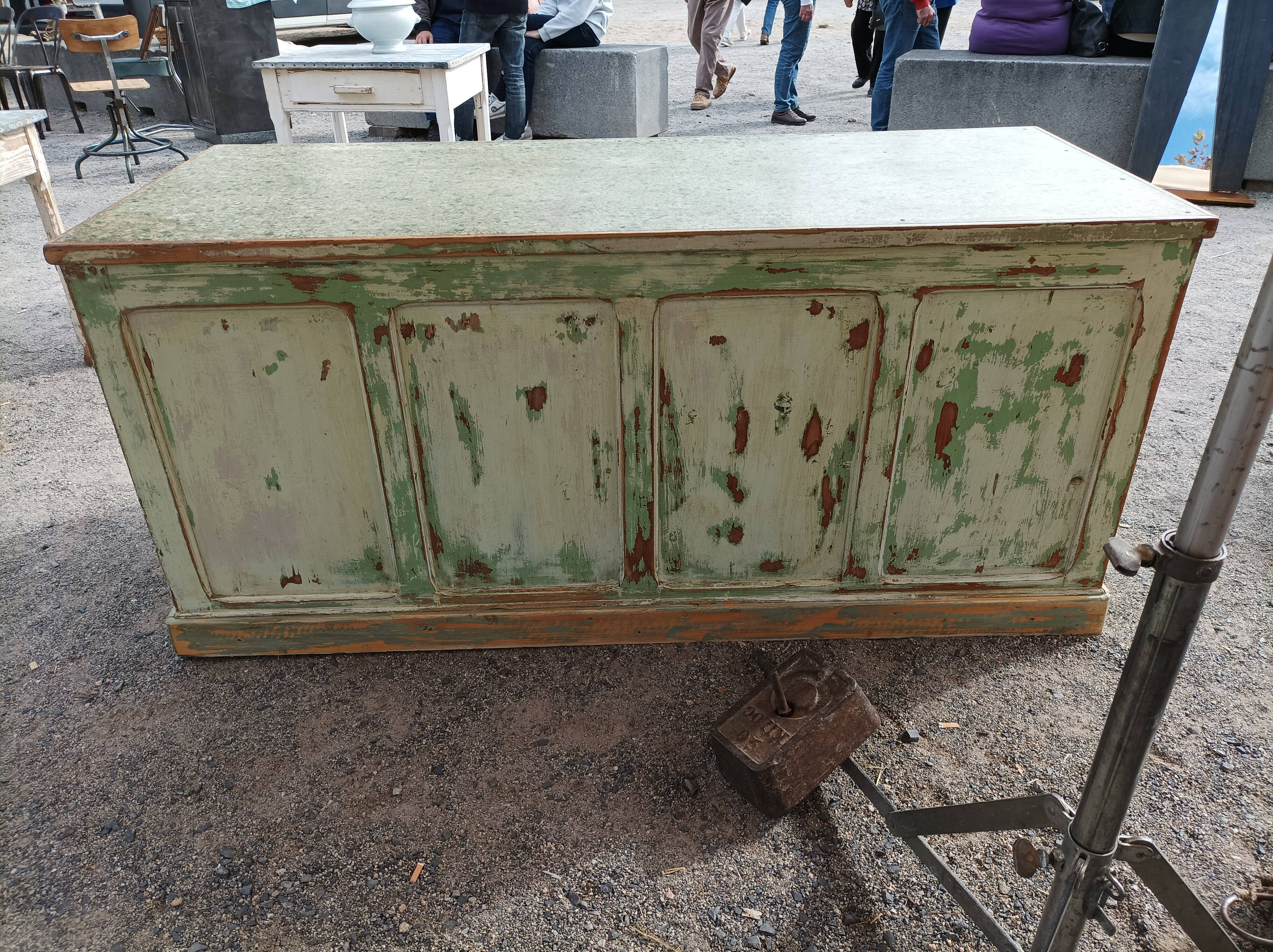 Ancien comptoir en sapin | Selency