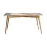Bureau ou table à manger avec impression sur bois