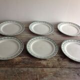 Series of 6 flat plates