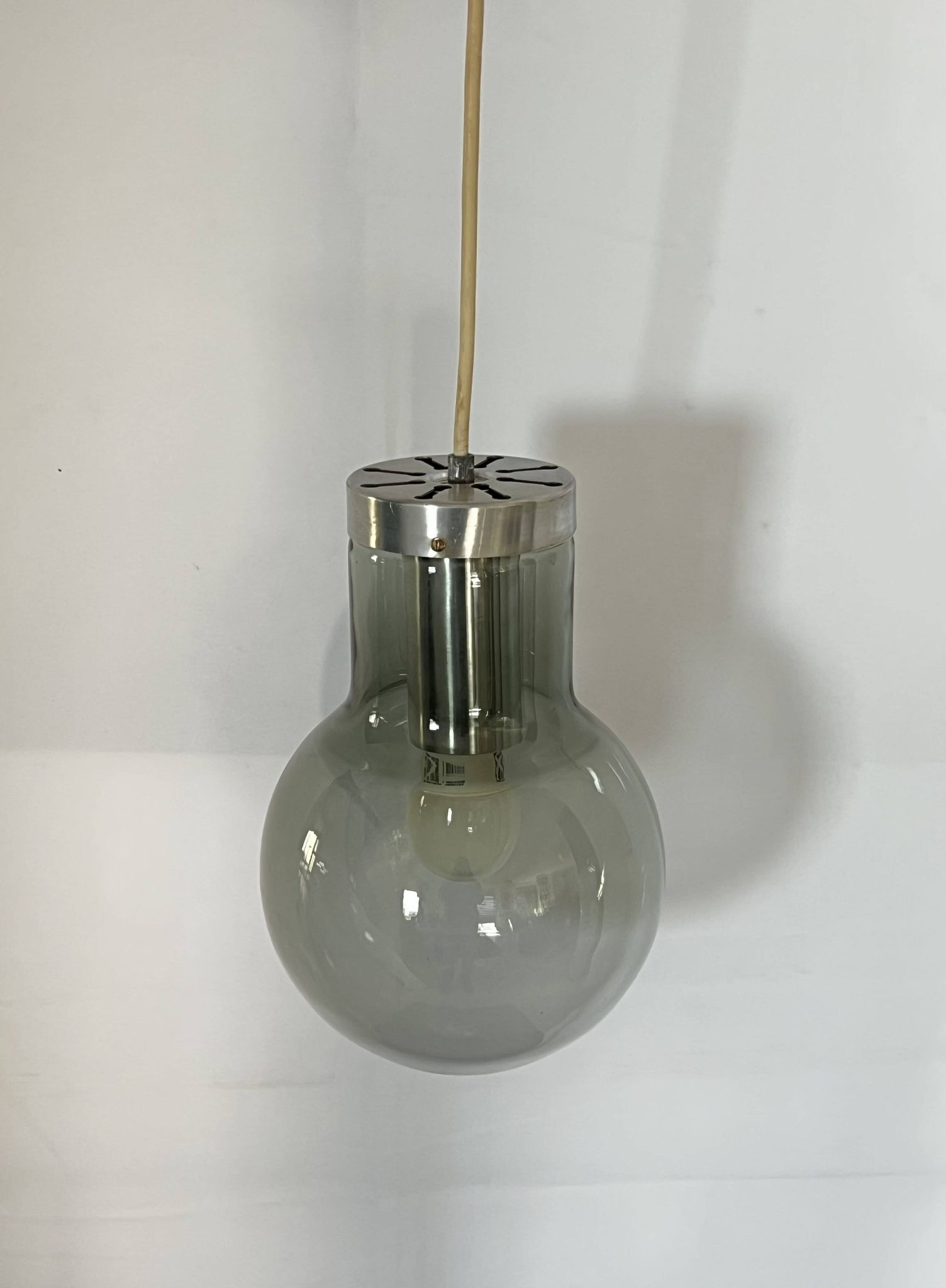 Small Maxi Bulb pendant light by F. Ligtelijn for Raak, Netherlands 60's