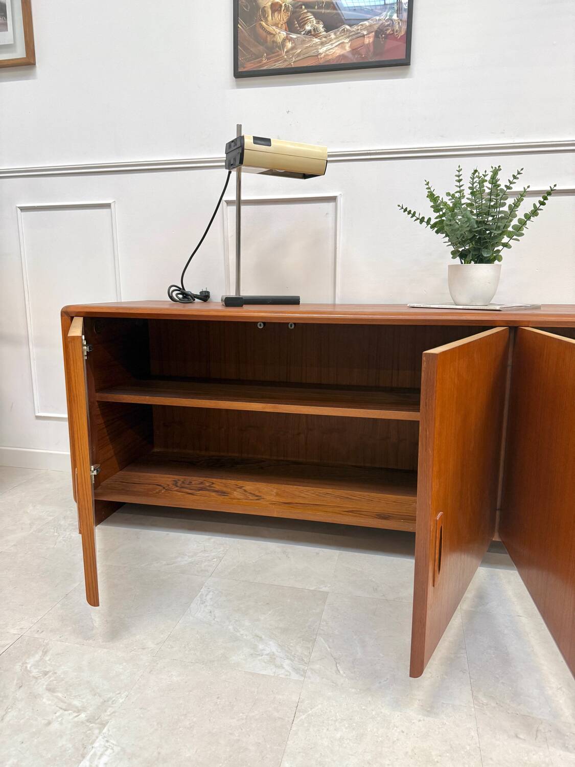 Scandinavian teak sideboard