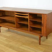 Enfilade danoise en teck par Arne Vodder modèle OS37 / Sibast 1960