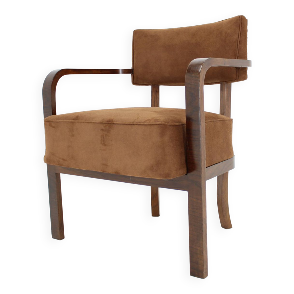 Fauteuil Art Déco restauré des années 1930, jusqu'à 4 pièces | Selency