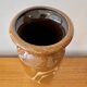 Vintage Brown Scheurich Keramik West German Vase