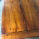Dark walnut farmhouse table 1900s
