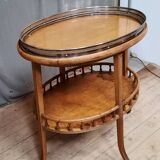 English oval tea table