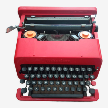 Machine à écrire Olivetti Valentine d'Ettore Stottsass